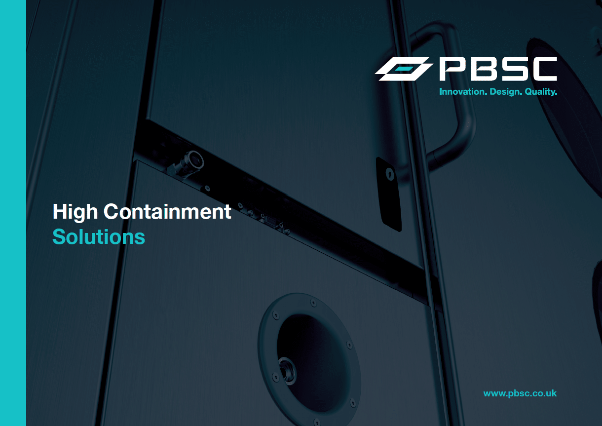 PBSC US launch its all new high containment brochure