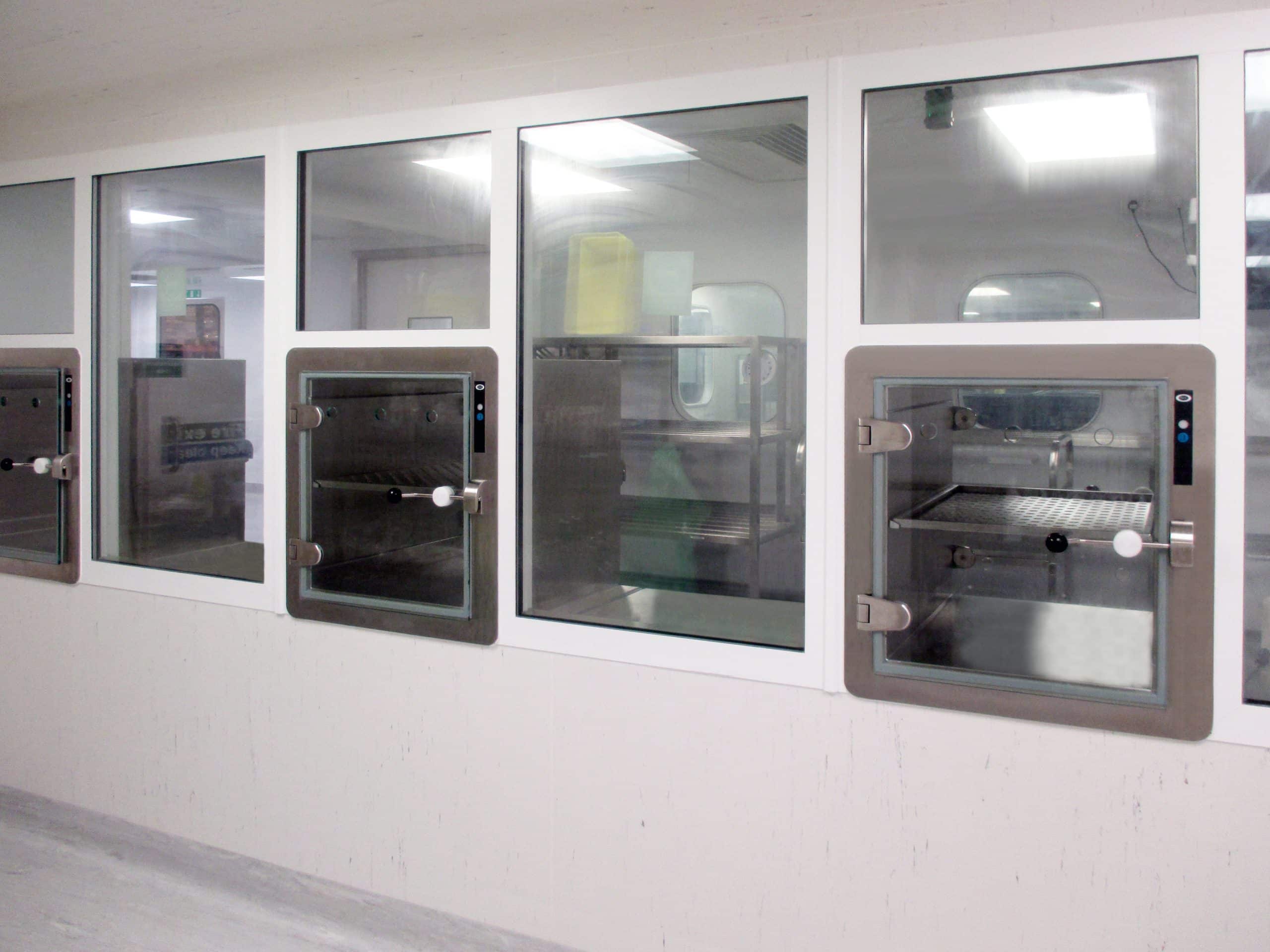 PBSC Transfer Hatches in Various Materials - PBSC Inc